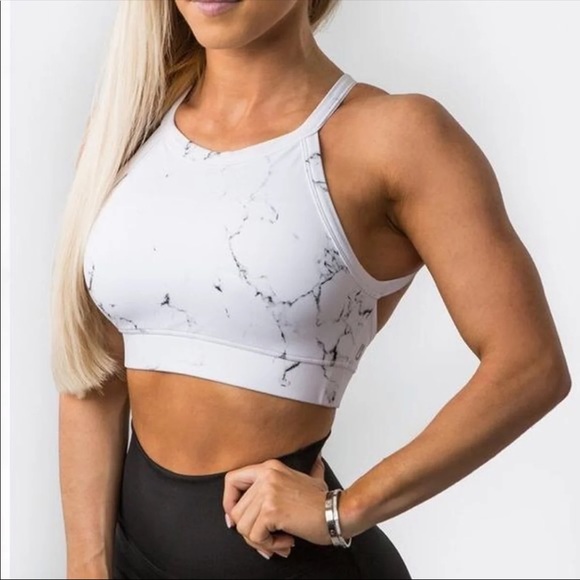 Buffbunny Collection Other - Buff Bunny Caterina Bra White Marble